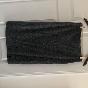 Black and  dark grey pencil skirt!